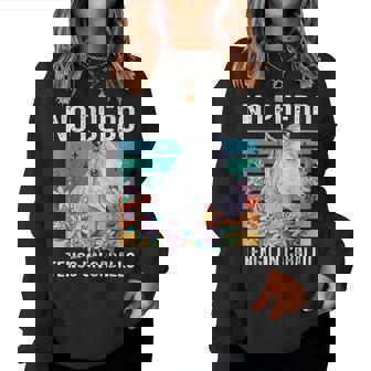 Caballo Graciosoaquera Lindo Caballo Diseño Floral Caballo Sudadera Mujer - Regaloses