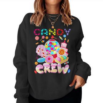 Candy Land Candy Crew Party Halloween Costumes Adult Women Women Sweatshirt - Thegiftio UK