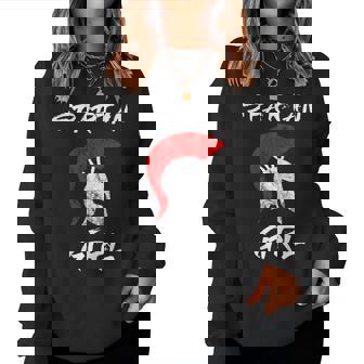 Casco De Gladiadorpartan Girl Warrior Departan Girl Sudadera Mujer - Regaloses