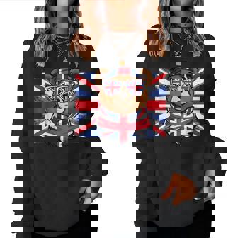 Chemise Union Jack Pour Homme Et Avec Drapeau Britannique Sweat-shirt pour femme - Cadeauxyz