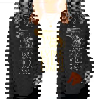 Cita Del Imperio Romano De Roma Antiguo Lobo Romano Sudadera Mujer - Regaloses