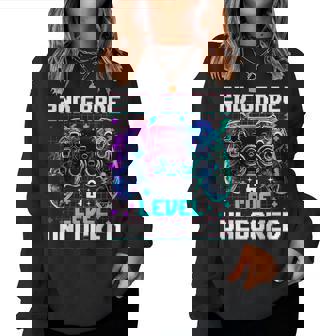 Controller 2Nd Grade Level Unlocked First Day Of School Boys Women Sweatshirt | Mazezy