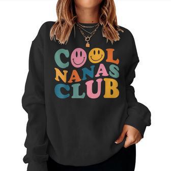 Cool Nanas Club Face Cool Nana Women Sweatshirt - Thegiftio UK