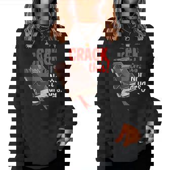 Crack This Not Drugs Holy Bible Christian God Women Sweatshirt - Thegiftio UK