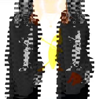 Dabbing バナナ ハワイアン トロピカル フルーツ好き 男性 女性 キッズ レディーススウェットシャツ - Kawaiitshirt