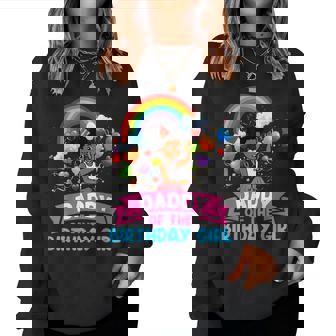 Daddy Of Birthday Girl Gracie Birthday Dolls Girl Party Women Sweatshirt - Thegiftio UK