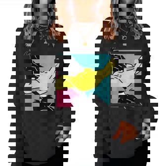 Daffy Duck レディーススウェットシャツ - Kawaiitshirt