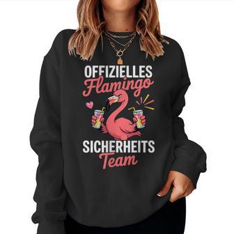 Damen Team Braut Jga Frauen Polterabend Kostüm Jga Frauen Flamingo Sweatshirt Frauen - Geschenkecke