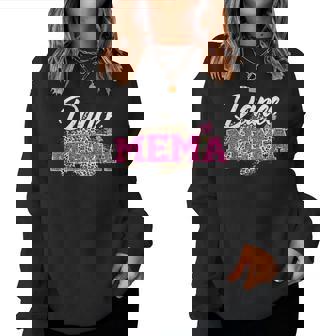 Dance Mema Leopard Dancing Mema Mother's Day Women Sweatshirt | Mazezy