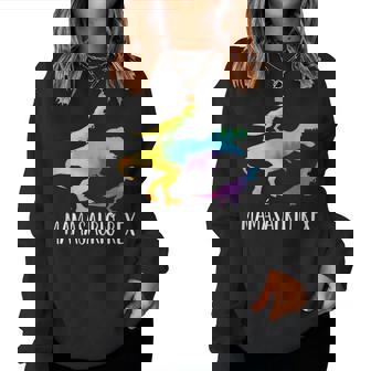Dia De La Madre Mamásaurio Rex Mejor Mama Sudadera Mujer - Regaloses