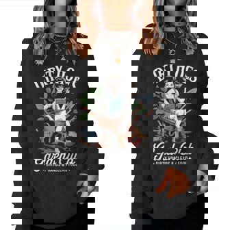 Dirty Hoes Garden Club Plant Lover Gardener Women Women Sweatshirt | Mazezy