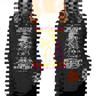Disco Queen Retro Dancing 70 80 Disco Sudadera Mujer - Regaloses