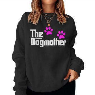 The Dogmother-Dog Lover Mother's Day Cute Idea Women Sweatshirt - Thegiftio UK