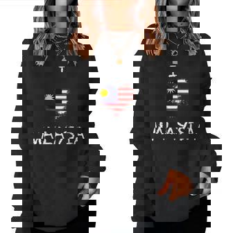 Drapeau National De La Malaisie Cadeauouvenir Pour Homme Et Sweat-shirt pour femme - Cadeauxyz