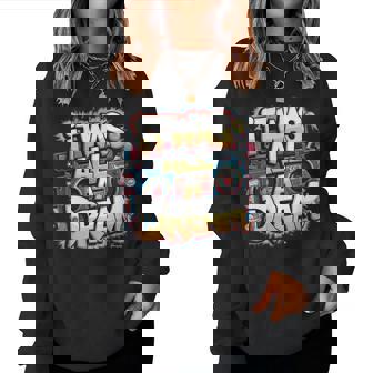 It Was A Dream Rap 1990S Music Hip Hop Women Sweatshirt - Thegiftio