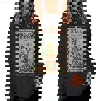 If We Eat Just One Billionaire The Rest Will Fall In Line Women Sweatshirt - Thegiftio