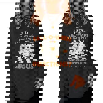 Are You Fall-O-Ween Directions Teacher Halloween Women Sweatshirt | Mazezy