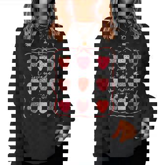 First Grade Is My Jam 1St Grade Strawberry Back To School Women Sweatshirt | Mazezy