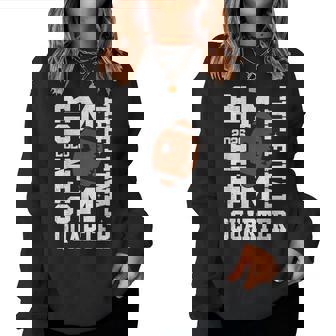 Football Senior Mom 2026 The Final Quarter Women Sweatshirt | Mazezy