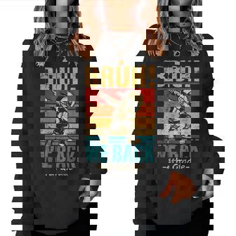 Fourth Grade Dabbing Boy Bruh We Back 4Th Grade Student Boys Women Sweatshirt - Thegiftio