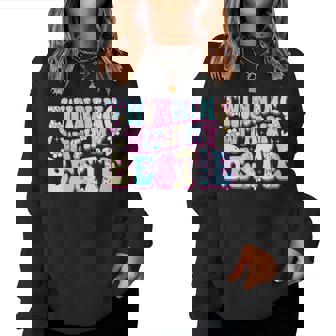 Friends Twinning With My Bestie Spirit Week Girls Matching Women Sweatshirt - Monsterry