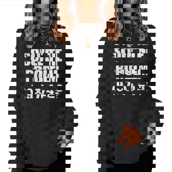 67 Meme Pemdas Elementary Math Teacher Brainrot Joke Women Sweatshirt - Thegiftio