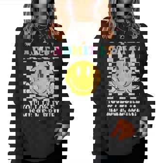 Admit It You'll Low Key Miss Me Bruh Graphic Teacher Women Sweatshirt - Thegiftio UK