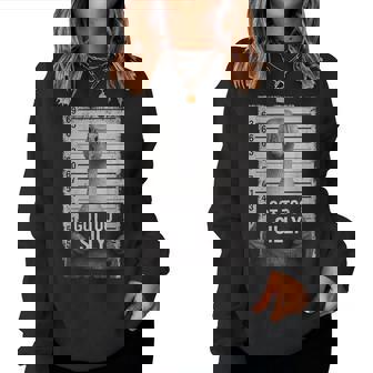 Goose Gotilly Meme 動物愛好家 マグショット 男の子 女の子 レディーススウェットシャツ - Kawaiitshirt