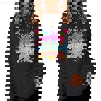 Ice Cream Drip Welcome To Third Grade Back To School Women Sweatshirt - Thegiftio