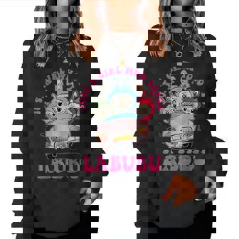Labubu Just A Girl Who Loves Labubu The Monsters Women Women Sweatshirt - Monsterry