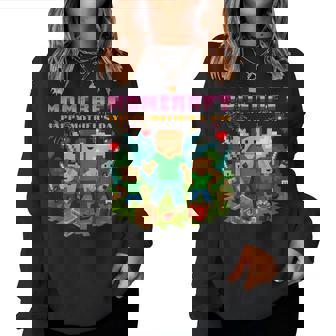 Momcraft Gamer Happy Mother Day Women Sweatshirt | Mazezy