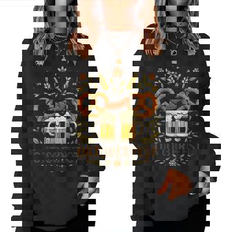 Oktoberfest German Drinking Vintage Women Sweatshirt | Seseable CA