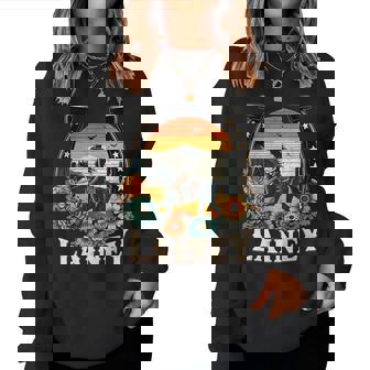 Girl Lainey Personalized Name Cowgirl Women Sweatshirt - Seseable