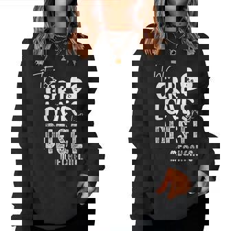 Girl Loves Diesel メカニックシャツ 面白いバレンタインデーギフト レディーススウェットシャツ - Kawaiitshirt