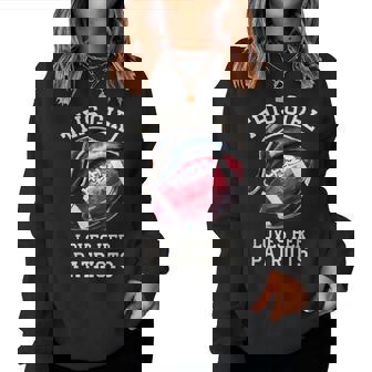 This Girl Loves Her Patriot A Massachusetts Pride Women Sweatshirt - Thegiftio