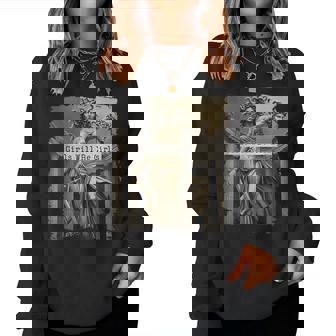 Girl Will Be Girls Medusa Feminist Feminism Women Women Sweatshirt | Seseable CA