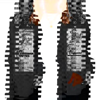 Girl Will Be Girls Medusa Feminist Women Women Sweatshirt - Thegiftio