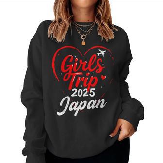 Girls Trip Japan 2025 Vacation Weekend Birthday Squad Women Sweatshirt - Thegiftio UK