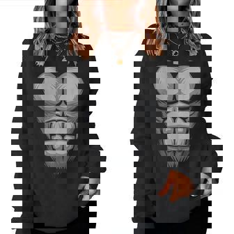 Gorilla Disfraz De Gorila Para Adultos Niños Hombres Y Es Sudadera Mujer - Regaloses