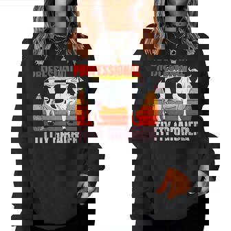 Gracioso Granjero Bromas Granjero Hombres Humor Sudadera Mujer - Regaloses