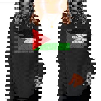 Gráfico De Bandera De Palestina Para Hombres Es Y Niños Cuello Sudadera Mujer - Regaloses