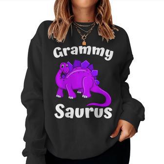 Grammysaurus Grammy Dinosaur Lover Dino Mother's Day Women Sweatshirt - Thegiftio UK