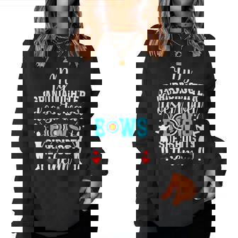 My Granddaughter Archery Grandma Of An Archer Grandmother Women Sweatshirt - Thegiftio