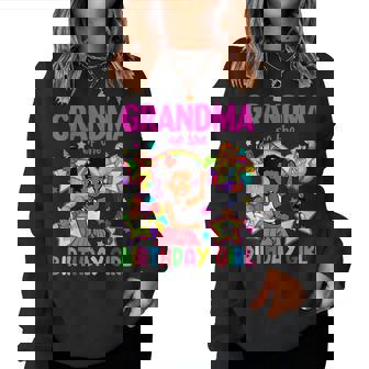 Grandma Of Birthday Girl Gracie Birthday Dolls Girl Party Women Sweatshirt | Mazezy