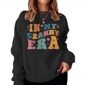 In My Granny Era Baby Announcement For Grandma Mother's Day Women Sweatshirt - Thegiftio UK