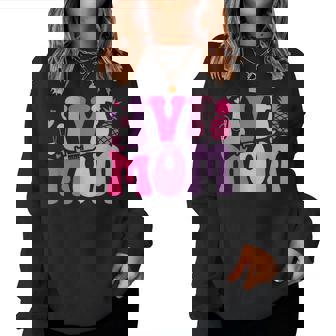 Groovy Ivf Mom Ivf Transfer Day Embryo Transfer Day Women Sweatshirt | Mazezy