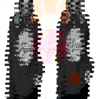 Groovy Mama Checkered Lightning Bolt Leopard Mom Women Sweatshirt - Thegiftio