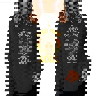 Groovyoul リバイバル レトロ ヴィンテージ 70年代 ファンク アフロ ソウル レディーススウェットシャツ - Kawaiitshirt