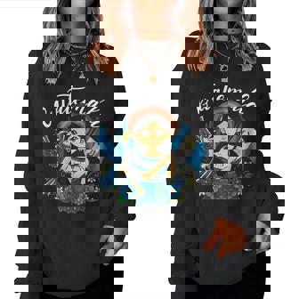 Guatemala Guate Girl Woman Guatemalan Flag Day Quetzal Bird Women Sweatshirt | Seseable CA