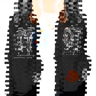 Halloween Occupational Therapy Ghost Spooky Nurse Ot Women Sweatshirt | Seseable CA